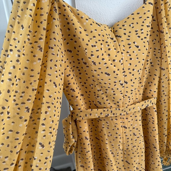 NWT yellow dress - Picture 7 of 9